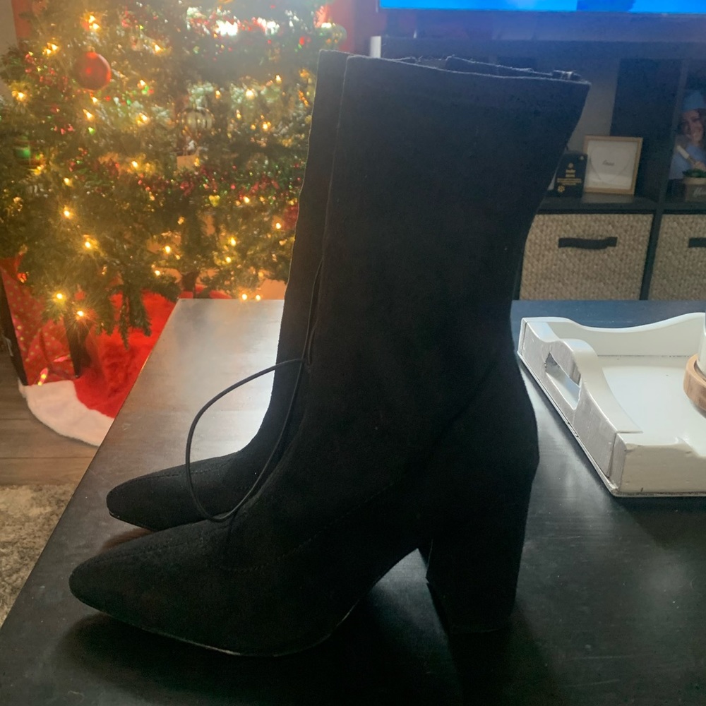 Suede Boots